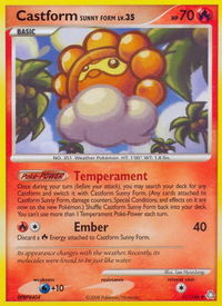 Castform Sunny Form - Legends Awakened (LA) #51/146 - Uncommon Pokémon Trading Card