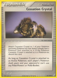 Cessation Crystal - Crystal Guardians (CG) #74/100 - Uncommon Pokémon Trading Card