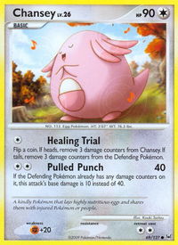 Chansey - Platinum (PL) #69/127 - Common Pokémon Trading Card