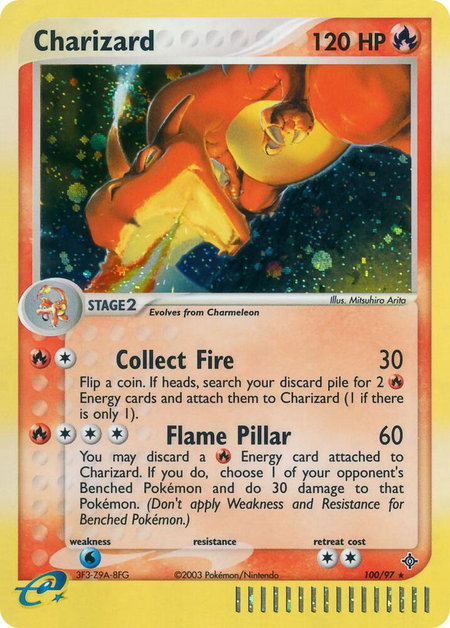 Charizard - Dragon Pokémon trading card