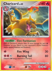 Charizard - Arceus (AR) #1/99 - Holo Rare Pokémon Trading Card