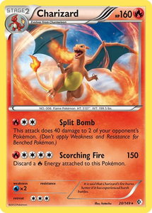 Charizard - Boundaries Crossed (BCR) #20/149 - Holo Rare Pokémon Trading Card