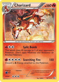 Charizard - Legendary Treasures (LTR) #19/113 - Holo Rare Pokémon Trading Card