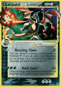 Charizard Star (Delta Species) - Dragon Frontiers (DF) #100/101 - Ultra Rare Pokémon Trading Card