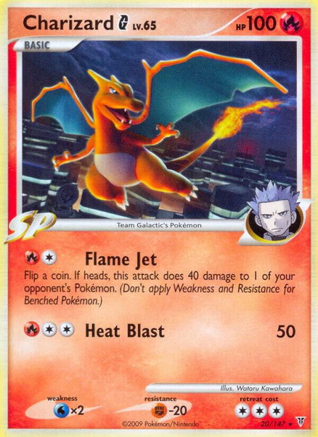 Charizard G - Supreme Victors Pokémon trading card