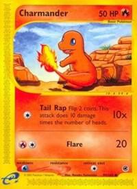 Charmander (97) - Expedition Pokémon trading card
