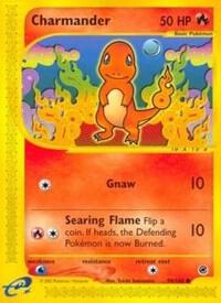 Charmander (98) - Expedition Pokémon trading card