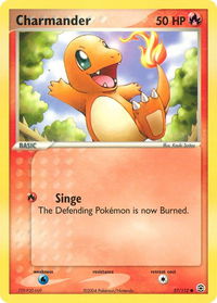 Charmander - 057/112 - FireRed & LeafGreen (RG) #57/112 - Common Pokémon Trading Card