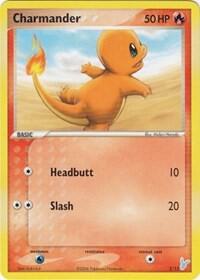 Charmander - EX Trainer Kit 2: Plusle & Minun Pokémon trading card