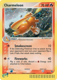 Charmeleon - Dragon (DR) #99/97 - Secret Rare Pokémon Trading Card
