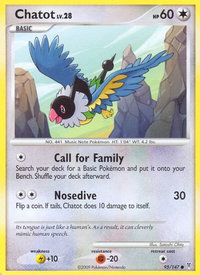 Chatot - Supreme Victors (SV) #95 - Common Pokémon Trading Card