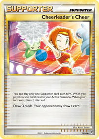 Cheerleader's Cheer - Call of Legends (CL) #76/95 - Uncommon Pokémon Trading Card