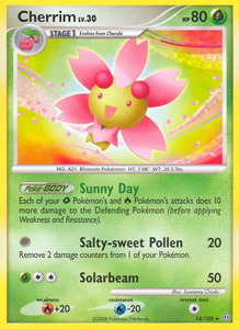 Cherrim - Stormfront (SF) #14/100 - Rare Pokémon Trading Card