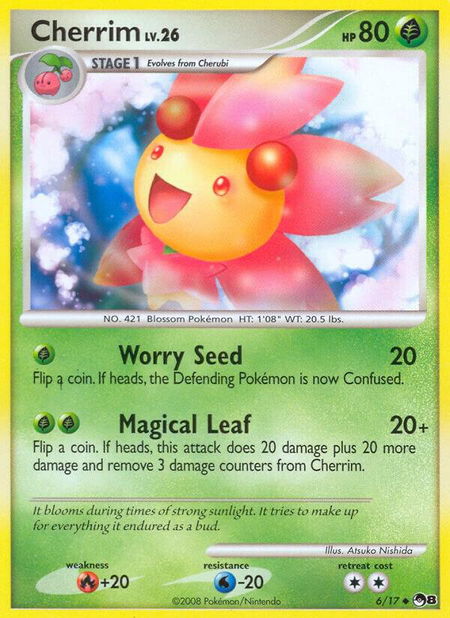 Cherrim - POP Series 8 Pokémon trading card