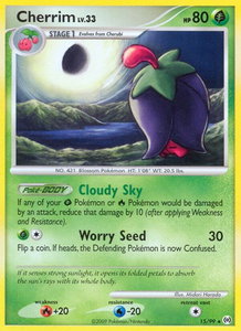 Cherrim - Arceus (AR) #15/99 - Rare Pokémon Trading Card