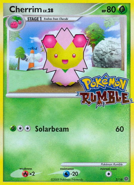Cherrim - Rumble Pokémon trading card