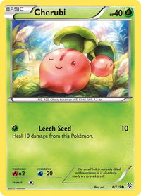 Cherubi - Plasma Storm (PLS) #6/135 - Common Pokémon Trading Card