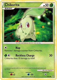 Chikorita - Call of Legends (CL) #53/95 - Common Pokémon Trading Card