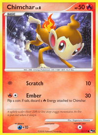 Chimchar - POP Series 8 (POP) #012/017 - Common Pokémon Trading Card