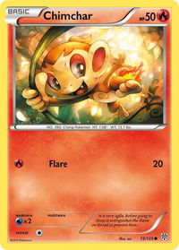 Chimchar - Plasma Storm (PLS) #15/135 - Common Pokémon Trading Card