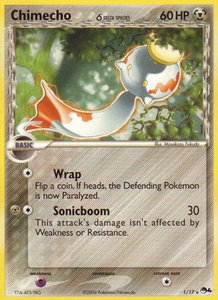Chimecho (Delta Species) - POP Series 4 (POP) #001/017 - Rare Pokémon Trading Card