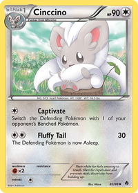 Cinccino - Emerging Powers (EPO) #85/98 - Uncommon Pokémon Trading Card