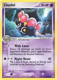 Claydol - Holon Phantoms Pokémon trading card