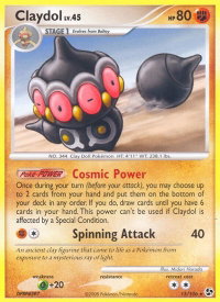 Claydol - Great Encounters (GE) #15/106 - Rare Pokémon Trading Card