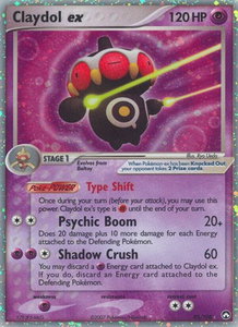 Claydol ex - Power Keepers (PK) #93/108 - Ultra Rare Pokémon Trading Card