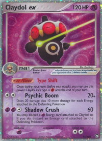 Claydol ex - Power Keepers (PK) #93/108 - Ultra Rare Pokémon Trading Card