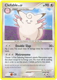 Clefable - Diamond and Pearl (DP) #22/130 - Rare Pokémon Trading Card