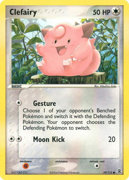 Clefairy - FireRed & LeafGreen Pokémon trading card