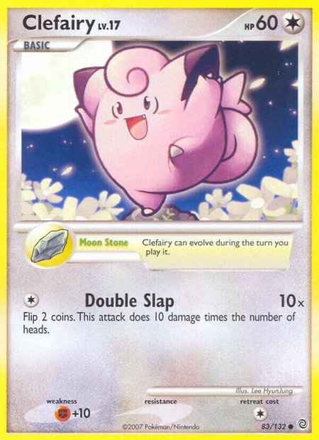 Clefairy - Secret Wonders Pokémon trading card