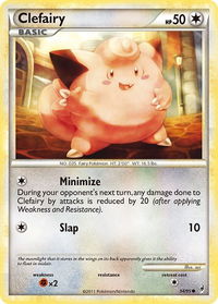 Clefairy - Call of Legends (CL) #54/95 - Common Pokémon Trading Card