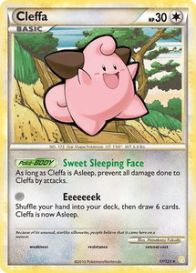 Cleffa - HeartGold SoulSilver (HS) #17/123 - Rare Pokémon Trading Card