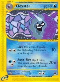 Cloyster (42) - Expedition (EX) #042/165 - Rare Pokémon Trading Card