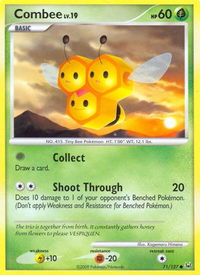 Combee - Platinum (PL) #71/127 - Common Pokémon Trading Card