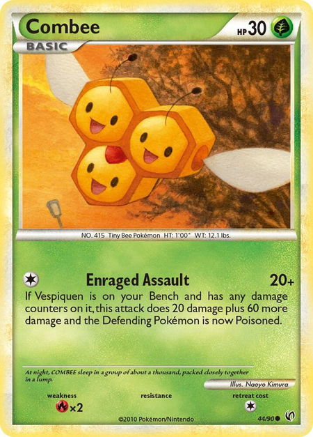 Combee - Undaunted Pokémon trading card