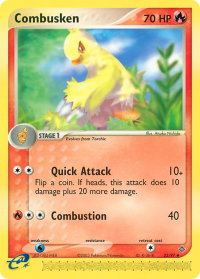 Combusken - Dragon (DR) #25/97 - Uncommon Pokémon Trading Card