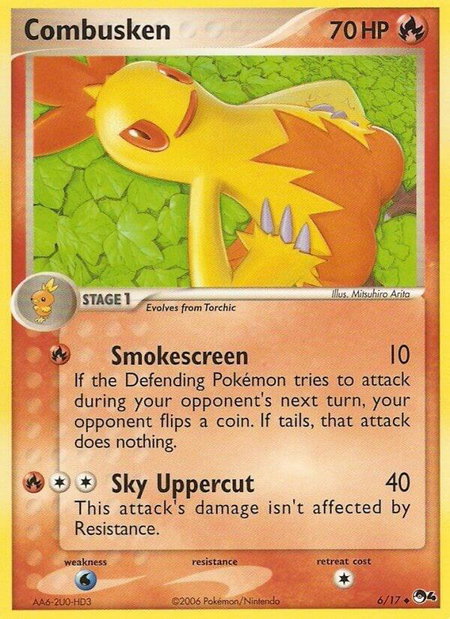 Combusken - POP Series 4 Pokémon trading card