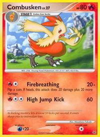 Combusken - Platinum (PL) #45/127 - Uncommon Pokémon Trading Card