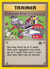 Computer Error (Rocket's Secret Machine) - WoTC Promo (PR) #16/53 - Promo Pokémon Trading Card