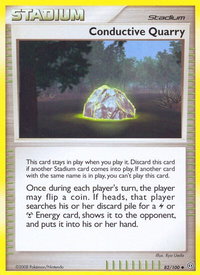 Conductive Quarry - Stormfront (SF) #82/100 - Uncommon Pokémon Trading Card