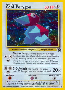 Cool Porygon - WoTC Promo (PR) #15/53 - Promo Pokémon Trading Card