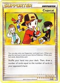 Copycat - HGSS Trainer Kit: Gyarados & Raichu Pokémon trading card