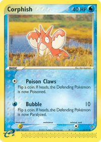 Corphish - 52/97 - Dragon (DR) #52/97 - Common Pokémon Trading Card