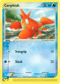Corphish - 53/97 - Dragon (DR) #53/97 - Common Pokémon Trading Card
