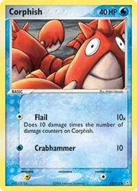 Corphish - 063/110 trading card from Holon Phantoms Corphish - 063/110 - Holon Phantoms Pokémon trading card