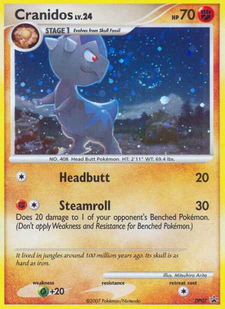 Cranidos - DP07 - Diamond and Pearl Promos Pokémon trading card