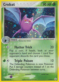Crobat - Hidden Legends (HL) #3/101 - Holo Rare Pokémon Trading Card